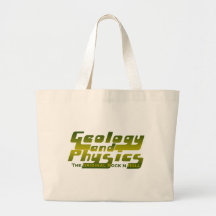 Geology and Physics Tote Bags
