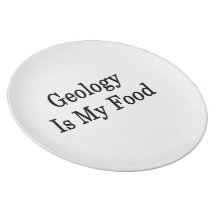 Geology Is My Food Dinner Plates