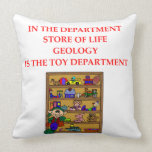 Geology joke pillows