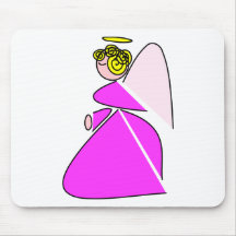 Geometric Angel Mouse Mats