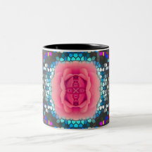 Geometric Flux Coffee Mug