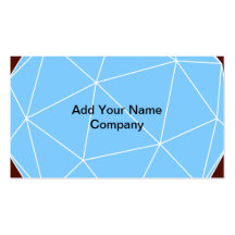 Geometric Shapes Business Card Template