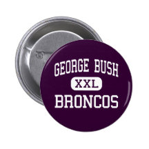 George Bush - Broncos - High - Richmond Texas Pin