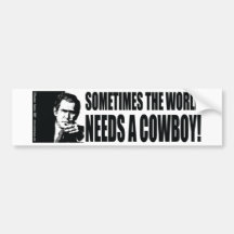 George Bush Bumper Sticker