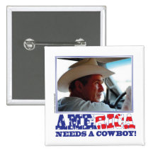 George Bush Pinback Buttons