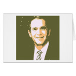 George Bush Pop Art Greeting Cards