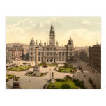 George Square, Glasgow, Scotland Post Card