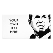 George W Bush 3 Photo Card