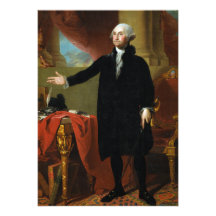 George Washington by Gilbert Stuart Card