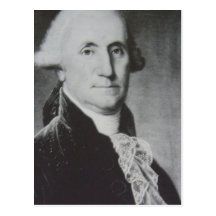 George Washington (detail) 1975 Postcard