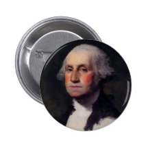 George Washington Portrait 1 Pinback Buttons