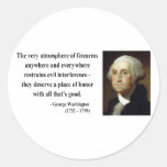 George Washington Quote 7b Stickers