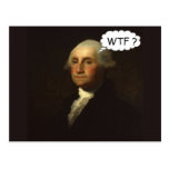 'George Washington Spinning in His Grave' Post Card