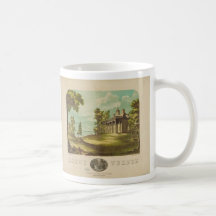 George Washinton's Home Mount Vernon by F. Collins Coffee Mug