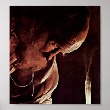 Georges de La Tour - Head of Joseph Poster