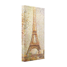 Georges Seurat - La Tour Eiffel Gallery Wrap Canvas