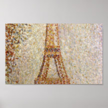 Georges Seurat - La Tour Eiffel Print