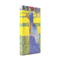 Georges Seurat - Woman with Parasol Canvas Prints