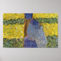 Georges Seurat - Woman with Parasol Posters