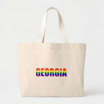 Georgia Gay Pride Tote Bags