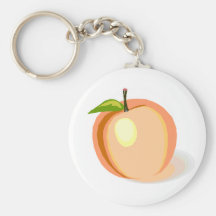 Georgia peach keychains