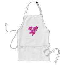 Geranium Heart Apron