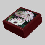 Gerber Daisy White with Pink Flowers Gift Box gift boxes