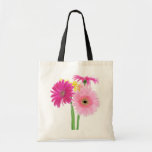 Gerbera Daisies Pink Bag