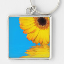 Gerbera Keychain
