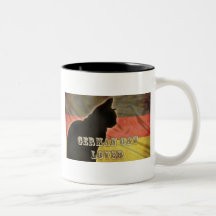 GERMAN CAT LOVER MUGS