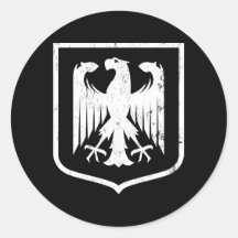 German Eagle - Deutschland coat of arms Stickers