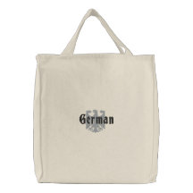 German Eagle Embroidered Bag