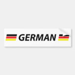 german icon bumper sticker