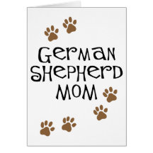 German Shepherd Mum Cards