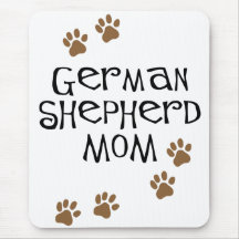 German Shepherd Mum Mouse Mat