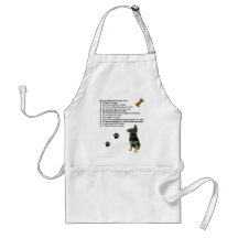 German Shepherd Property Laws Apron