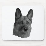 German Shepherd Stylised Image mousepads