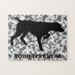 German Shorthaired Pointer silhouette Jigsaw Puzzles