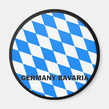 Germany Bavaria Roundel quality Flag Fridge Magnets