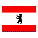 Germany Berlin Flag Postcard