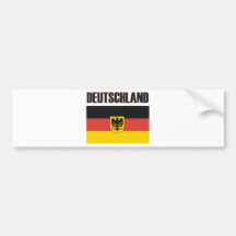 Germany Deutschland Products & Designs! Bumper Sticker