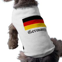 Germany Flag Dog Shirt