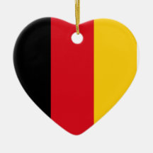 Germany (Hanging), Germany flag Christmas Ornaments