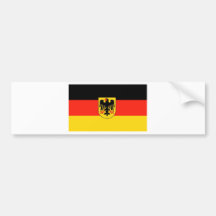 Germany State Flag Products! Bumper Sticker