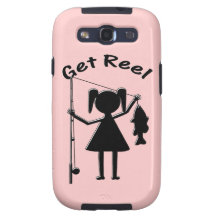 Get Reel - Little Girls Fishing Samsung Galaxy SIII Case