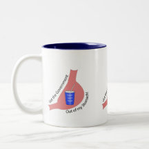 Get the Government Out of My Stomach! Mug