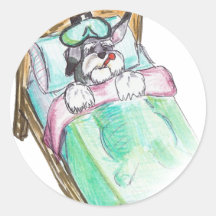 get well soon : bed stickers