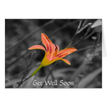 Get Well Soon Note Card