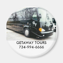 , GETAWAY TOURS MAGNETS