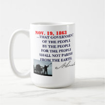GETTYSBURG ADDRESS MUGS